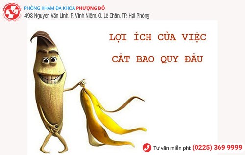 Cắt bao quy đầu sớm có nhiều lợi ích