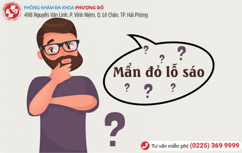 Nguyên nhân mẩn đỏ lỗ sáo