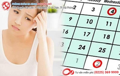 1 tháng có kinh 3 lần - dấu hiệu rối loạn chu kỳ kinh nguyệt